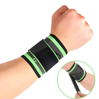 Genérica - Muñequera Deportiva Ajustable Con Compresión Soporte Muñeca