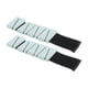 thumbnail image 1 of 2 Piezas De Correas De Pesas Para Tobillos Y Muñecas, Pulseras De Muñeca Para Mujeres, Cardio, Aeróbicos, Gris Claro, 1 of 3