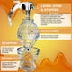 thumbnail image 3 of Dispensador de miel CLEVLI, vidrio sin goteo, 240 ml, con soporte y tapa, 3 of 9