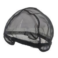 Magideal - Gorras De Pelucas De Red De Encaje Completo Transpirables Con Correas Ajustables Gorras De Red De Gancho De Mano, Gorras De Red De Sombreros, Gorras - Xl Sg