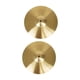 thumbnail image 4 of 2 piezas de platillos de tambor, accesorios de instrumentos de percusión de repuesto de aleación para jugadores principiantes, platillo de práctica , Diámetro 25cm, 4 of 5