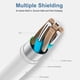 thumbnail image 2 of Cable de carga USB C a USB C FUPYWP de 6 pies y 60 W, paquete de 3 unidades para Apple, 2 of 6