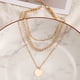 thumbnail image 2 of Women's Chain Disc Layered Necklace: The Perfect Gift for Any Occasion!, 2 of 5
