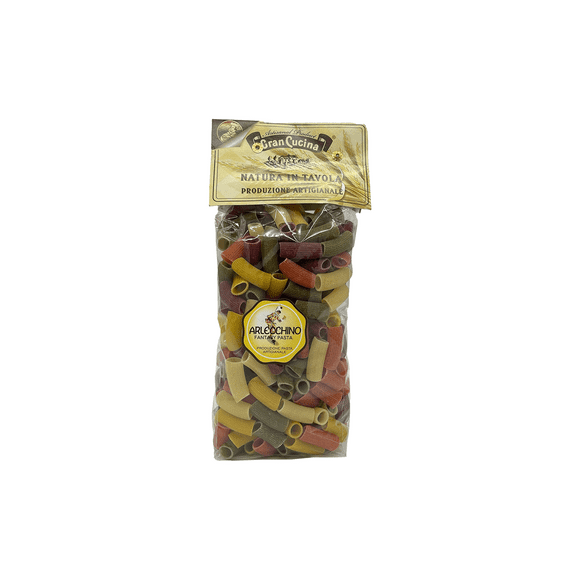 Rigatoni Arlecchino Multicolor Gran Cucina 1 x 500 gr