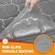 thumbnail image 5 of Tapete para puerta Cosyearn 117x89 cm impermeable antideslizante gris, 5 of 7