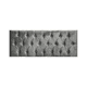 thumbnail image 1 of Respaldo Elegante King Capitone 180x60 Cm Gris Oscuro Felpa, 1 of 3