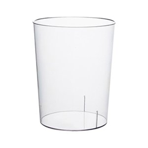 Magideal - Bote De Basura Moderno Bote De Basura Transparente Para Escritorio Papelera Papelera Papelera Cubo De Basura Plástico Redondo Para Habitación De Niños 22Cmx25Cm