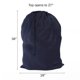 thumbnail image 2 of Bolsa de lavandería Trademark Home, color azul, nailon pesado, 28 x 38 cm, 2 of 7