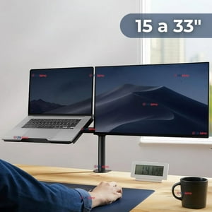 Line - Soporte Brazo Doble Articulado 15¨A 33¨Pulgadas Monitor Escritorio