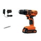 thumbnail image 1 of Taladro y destornillador inalámbricos BLACK+DECKER 20V MAX LDX120C, 1 of 3