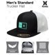 thumbnail image 2 of Gorra Hurley Snapback de Visera Plana Gris Humo, 2 of 7