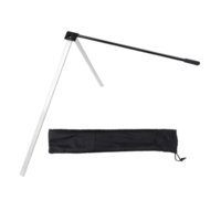 Magideal - Soporte De Práctica De Rugby Para Patear Fútbol, Ajustable, Plegable, Para Todos Los Tamaños De Pelotas, Con Bolsa, Soporte Para Pelotas De Fútbol P