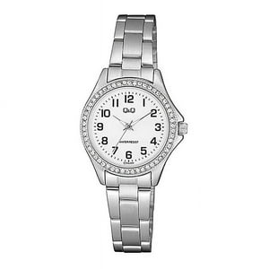 Reloj Analogo Plateado Q&Q C223J204Y