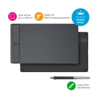Huion - Tableta Gráfica Digitalizadora Inspiroy 2 M Black Con Scroller