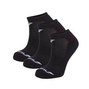 Calcetin Babolat Invisible Negro - 3 Pares Tenis Padel