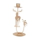 thumbnail image 3 of Candelabro Cónico Candelabro Casa De Campo A?o Nuevo Hogar Navidad Candelabro Alce Y ángel, 3 of 5