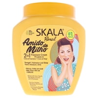 Crema Tratamiento Capilar Skala Almidón De Maíz 1000Ml Mujer
