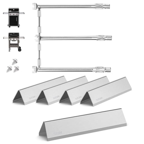 Kit De Barras De Quemador Qulimetal Spirit E310 Sus304 De Grill Parts