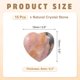 thumbnail image 2 of Uxcell 15 Pcs Piedra de Cristal Natural en Forma de Corazón, 0.6 Pulgadas Mini Piedra de Amor Pulida, Cristal de Gema de Bolsillo Grabado Piedras de Preocupación, Rosa Negro, 2 of 6