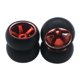 thumbnail image 3 of Neumáticos De Llanta De Rueda De Coche De Coche RC Para WLtoys K969 K989 1/28 4WD Reemplazo De Coche Rojo, 3 of 5
