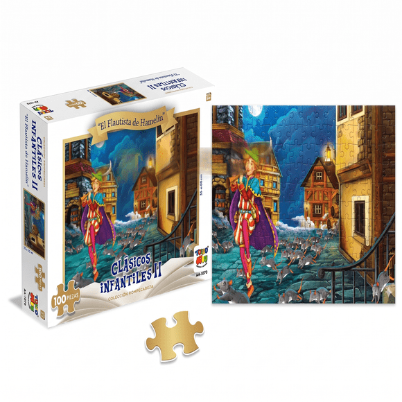 Puzzle El Flautista De Hamelin (100 Piezas) - Toyng