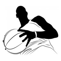 Rienda Libre Graphics - Decomural Basketball Player Games Sports Ws-15727