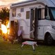 thumbnail image 2 of Taburete RV Homeon con ruedas regulables en altura, aluminio, 2 of 8