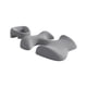 thumbnail image 1 of Almohada Facial Almohada Para El Pecho Almohada De Espuma Viscoelástica Para Masajes Para Salones De Belleza En Casa Papá Gris Claro, 1 of 5