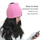 thumbnail image 3 of Gel Cold Hot Head Ice Cap Black and Pink Head Wrap Face Mask Head Massage Sleep Eye Mask Health Care Tool, 3 of 3
