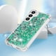 thumbnail image 4 of Funda Para Samsung Galaxy S24 Con Brillo Líquido, Protección Completa Y Soporte De Anillo Giratorio, 4 of 4