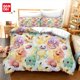 thumbnail image 1 of Pikachu Bedding Set Hot Pokemon Duvet Cover Quilt Cover Pillowcase Double Queen King Size Kids Bedroom 3D Home Textile Bed Sheets, 1 of 5