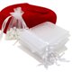 thumbnail image 1 of Xiao Hua 100 Bolsa de Regalo Pequeña de Bolsa con Cordón, Bolsa de Bolsa Bolsa de Regalo, Blanca, 5.9 X 7.87 inches, Bolsa de Embalaje Bolsa para Dulces, 1 of 4