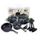 thumbnail image 2 of Ollas Antiadherente Juego de Ollas + Utensilios 13 Pcs Color Negro, 2 of 3