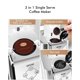 thumbnail image 2 of Cafetera SIFENE 3 en 1 para cápsulas K-Pod y café molido, 2 of 8