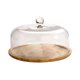 thumbnail image 1 of Soporte Para Tartas De Bambú Con Tapa Para Restaurantes Y Tiendas De Postres, 1 of 5