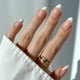 thumbnail image 1 of Set de uñas Glamnetic MadAmn White French Tip 24 de Press On Nails, 1 of 6