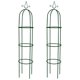 thumbnail image 1 of Garden Tower Trellis VidaXL, 2 unidades, arco de hierro rosa, 190 x 38 cm, 1 of 9
