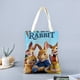 thumbnail image 2 of Peter Rabbit Bolso de tela con estampado de lienzo para mujer, bolsa de compras reutilizable y estética, con cremallera interior, regalo para mujer,40*45cm., 2 of 6
