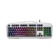 thumbnail image 1 of Teclado gamer metalico con luces silver, 1 of 2
