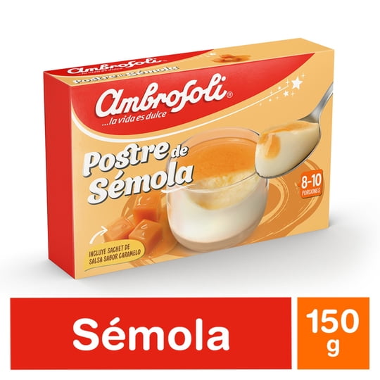 Sémola Caramelo 150 g Ambrosoli