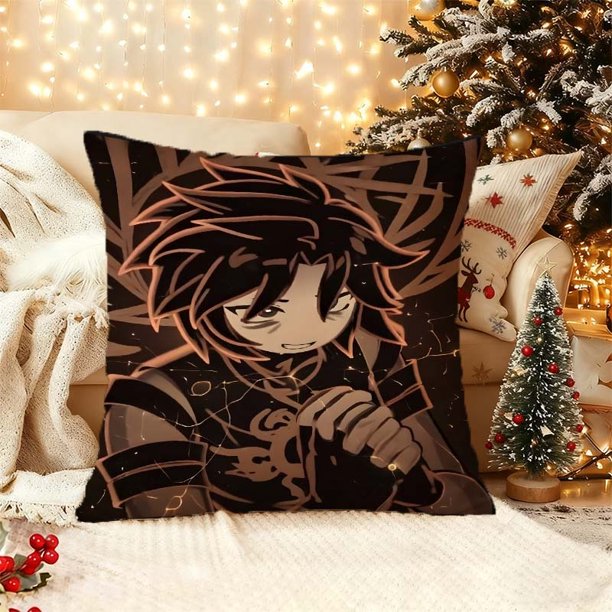 FORSAKEN Character Twotime Wish Printed Pillowcase Modern Decorative Cushion Cover Suitable for Sofa Living Room Outdoor Use Bedroom Decorative Throw Pillow Cov