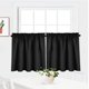 thumbnail image 2 of Cortina NANAN 91 cm × 76 cm Negra – Pack de 2 – Impermeable, 2 of 7