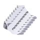 thumbnail image 1 of Pack de 8 calcetines PUMA Cool Cell No Show para hombre, color blanco/gris, 1 of 3