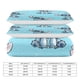 thumbnail image 5 of 3 Pieces Cartoon Stitch Bedding Comforter Set Full with 2 Pillowcases for Kids Teens Girls Women Microfiber Easy Wash Light Breathable Cozy White Base Bed Sheets, 5 of 5