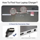 thumbnail image 3 of Cargador USB-C de 45 W para Acer Chromebook 315 311 CP311 CP315, 3 of 8