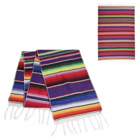 Genérico - Mantel Rectangular Estilo Mexicano Decorativo