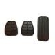 thumbnail image 3 of Juego De 3 Cubiertas De Goma Para Pedales 171721647 Reemplazo Para VW T4 Transporter, 3 of 5