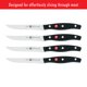 thumbnail image 2 of Juego de 4 cuchillos para bistec ZWILLING ultra afilados, 2 of 4