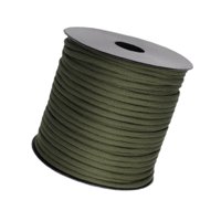 Magideal - Cuerda De Paracaídas De 9 Hebras, Cuerda Para Tienda De Campaña De 50 M, Accesorio Para Tienda De Campaña, Cuerda Tejida Multiusos, Cordón De Paracaíd Verde