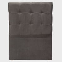 Cabsur - Respaldo Cama Max 1 5 Plaza Gris